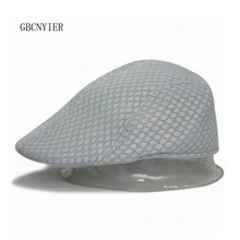 GBCNYIER сетчатые береты мужской весенний берет мужской повседневный спортивный козырек сетка дышащая женская Повседневная Панама унисекс сетчатая Кепка