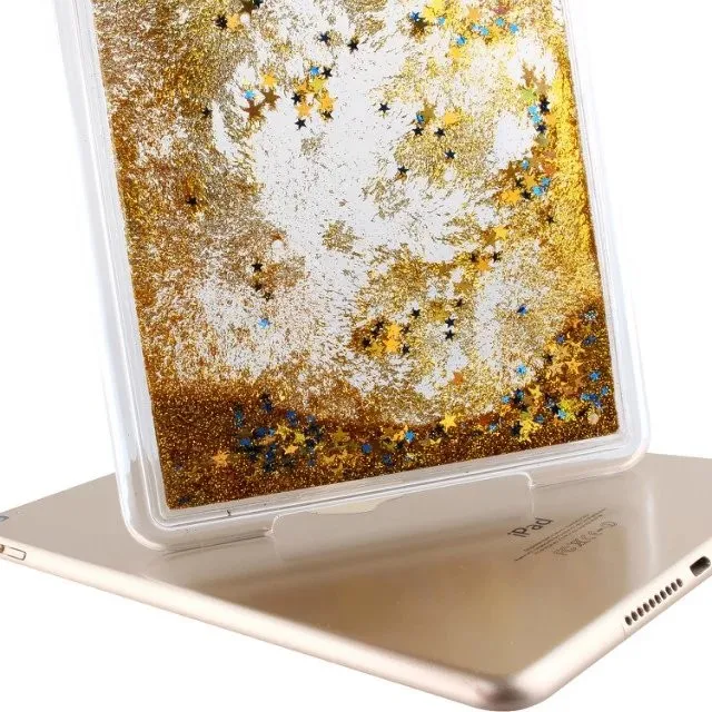 Новинка, Кристальный ПК для iPad mini 4, блестящий чехол для планшета с изображением сердца, жидкого песка, твердый ПВХ Чехол для iPad Mini 4, блестящий чехол