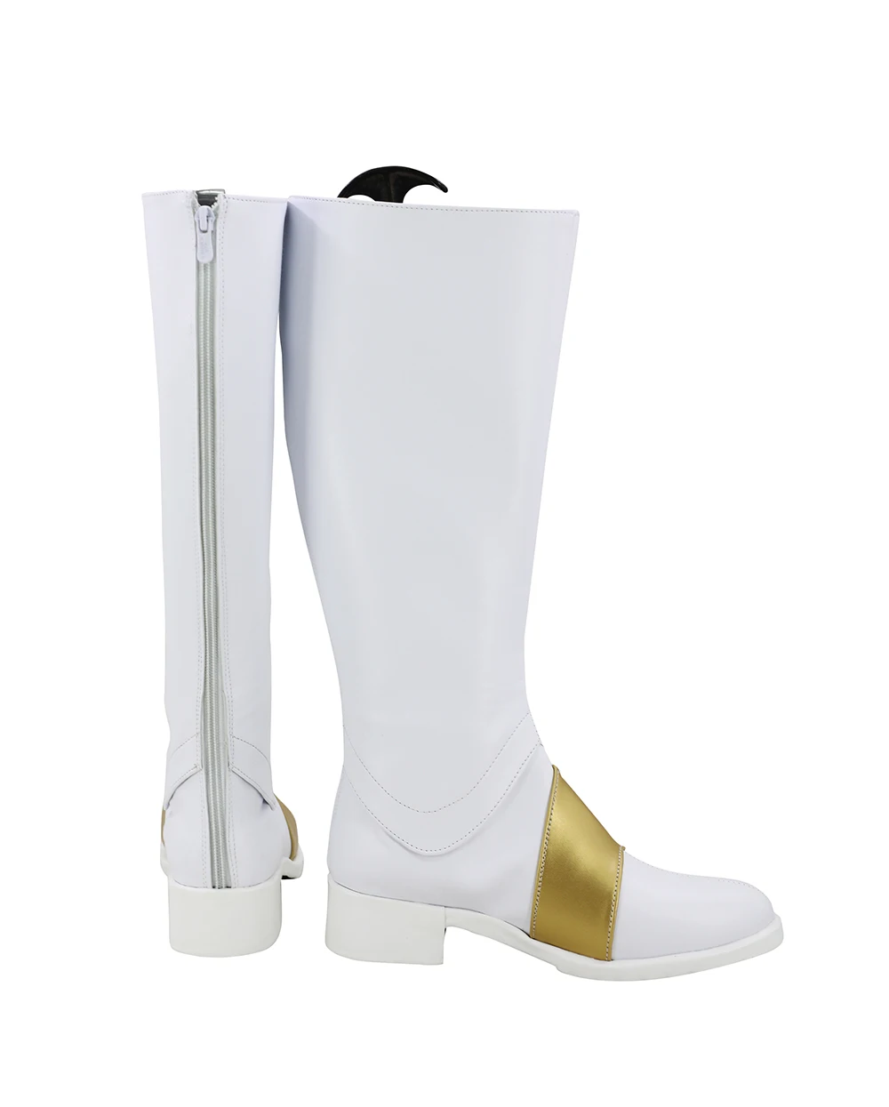 Code Geass Emperor Lelouch vi Britannia Cosplay Boots White Shoes Custom Made (3)