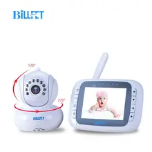 BILLFET 3." ЖК-Цифровой Беспроводной Монитор Младенца Ик ночного видения babyfoon TV-Out камеры Зум Видеокамеры Баба Видео Няня Видео няня детские видео няня видео няня Видео Монитор Младенца радионяня с камерой