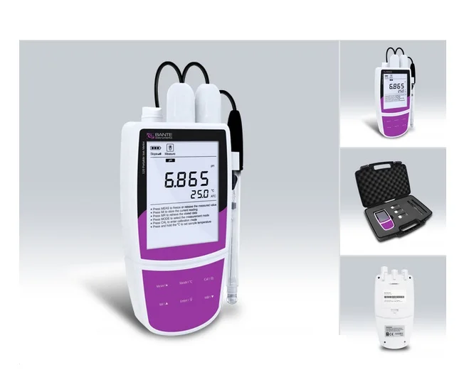 Bante320-CN портативный измеритель pH/ORP/Ion