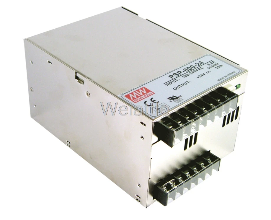 US $180.78 MEAN WELL original PSP60024 24V 25A meanwell PSP600 24V 600W with PFC and Parallel Function Power Supply