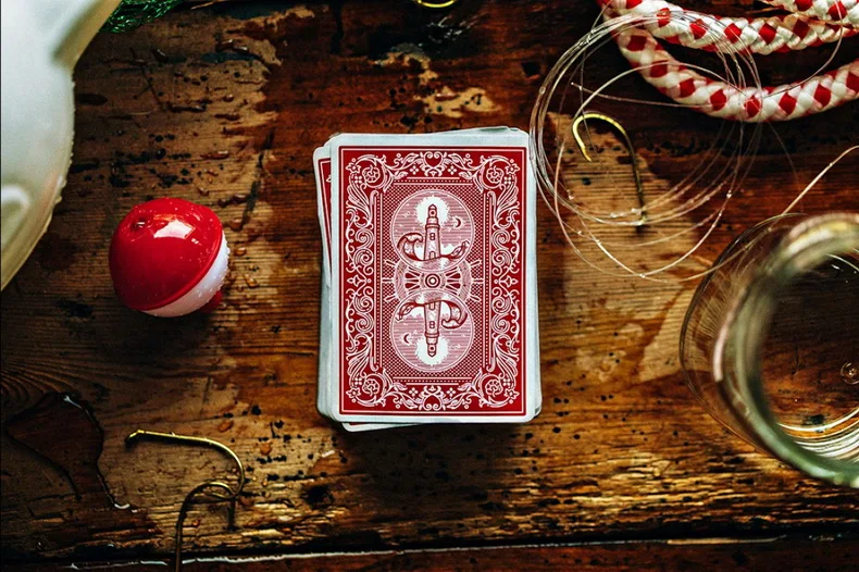 Red Keepers Deck помеченная качественная колода игральных карт от Ellusionist выпуск фокусов