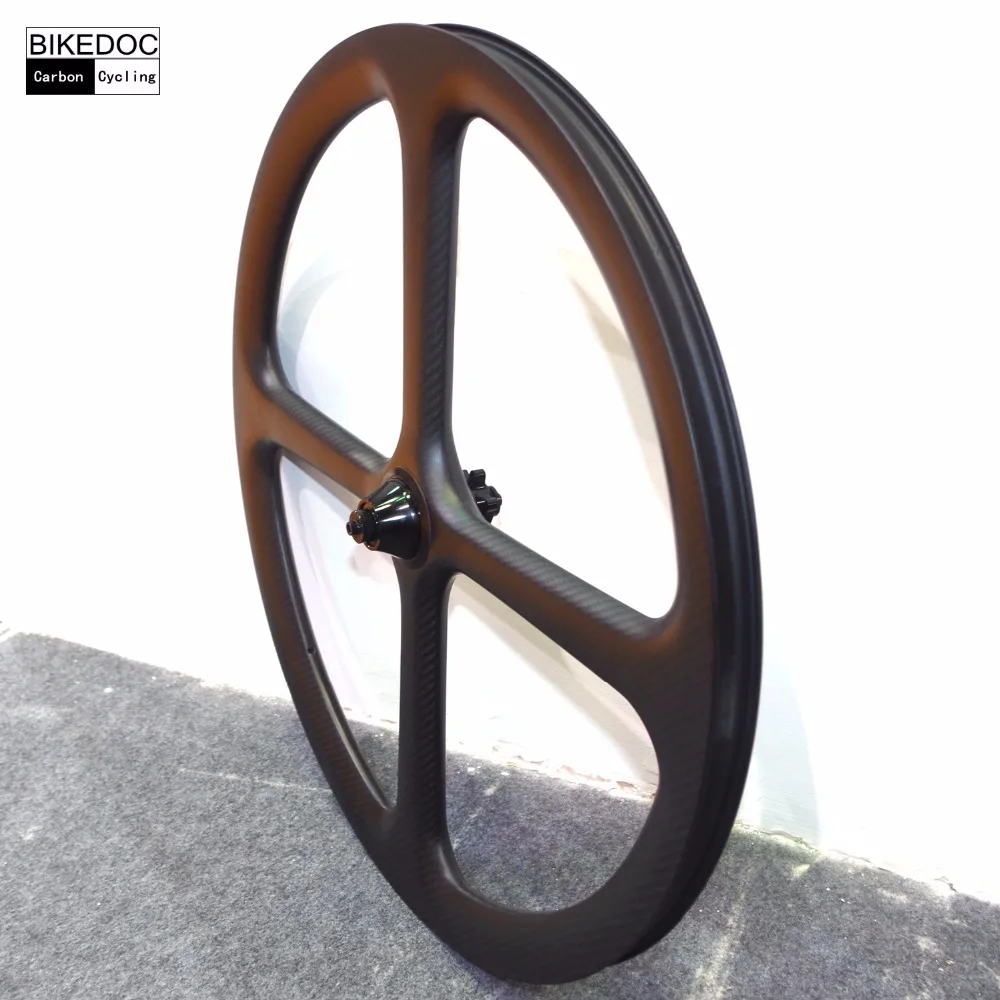 Clearance BIKEDOC Mountain Bike Carbon 4 Spoke Wheel 650b Bicycle Wheel 27.5er Mtb wheel Clincher Tubuless 4