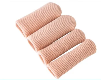 

Fabric+Gel Tube Cushion Corns and Calluses,Toe Protector,Hallux Valgus Orthopedics,Bunion Guard for Feet Care insoles