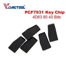 1 sztuk Auto Chip transpondera 4D63 ID83 83 63 4D 40 80 bity samochód ceramiczny klucz puste Chip dla Ford Mazda dla ford OEM megamos