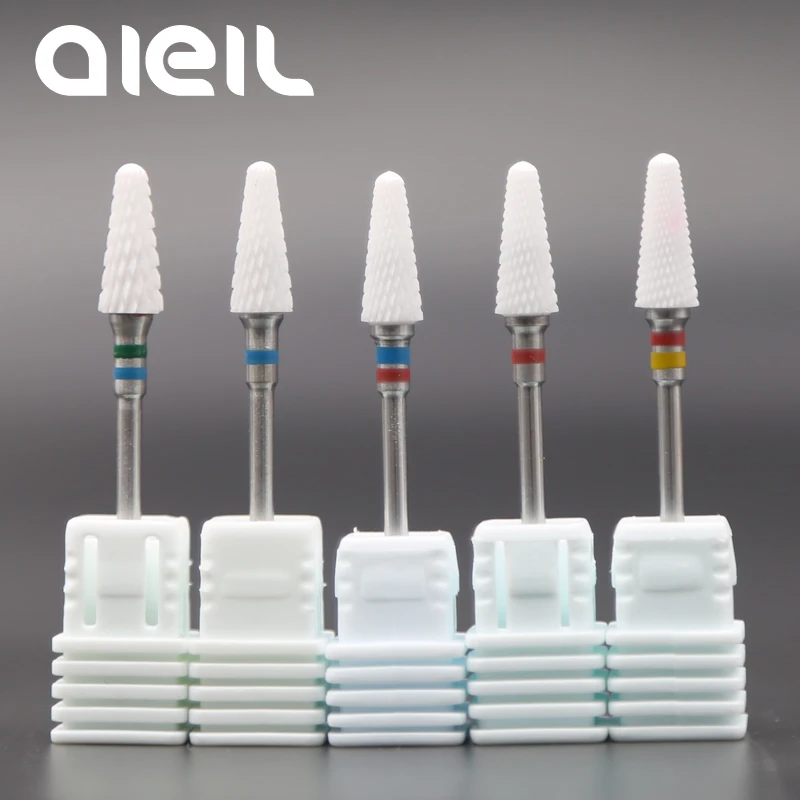 

Nail Drill Bits Ceramic Milling Nail Drill Bits Manicure Mill Ceramic Milling Cutter for Nail Electric Manicure Drill Machine