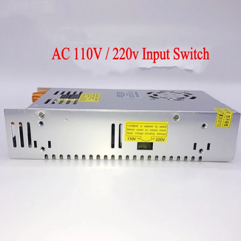 AC-DC Converter Digital display current Voltage adjustable Switch regulated power supply DC 12V 24v 36v 48v 60v 80v 120v 480W-3