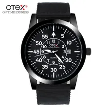 fashion canvas sports big dial watches men burst models military quartz watch.
