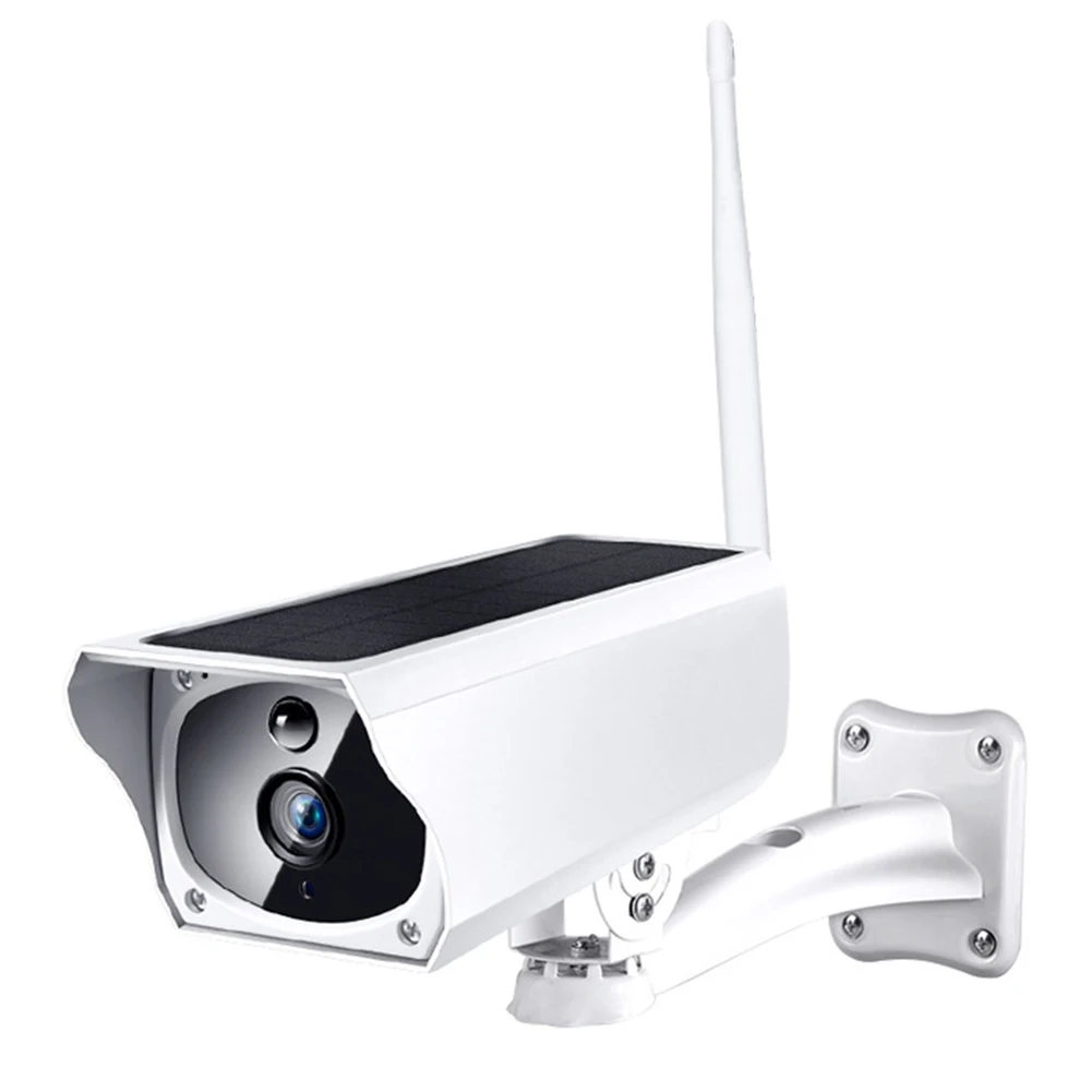 

1080P Night Vision Solar Powered HD Security Camera Waterproof WIFI Low-power Remote Monitor USB Outdoor Mobile Wireless