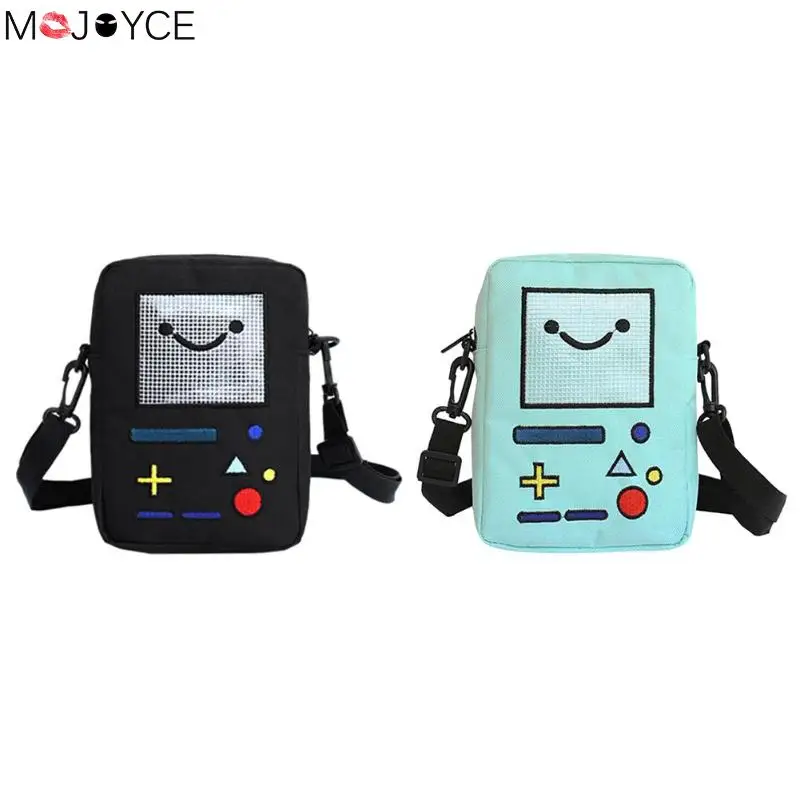 

Women Cute Mini Shoulder Bag for Women Girl Lovely Nylon Robot Phone Messenger Crossbody Bag bolsa feminina Kids key coin purse