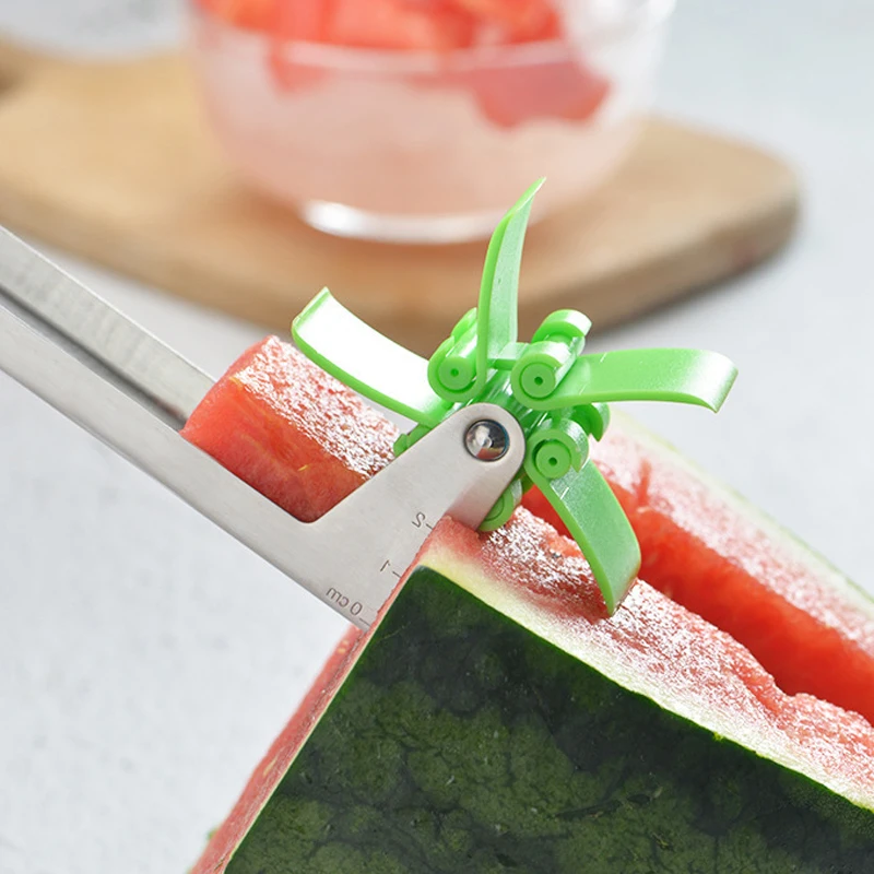 В форме ветряной мельницы слайсер для нож для арбуза резак креативные фруктовые предметы энергосберегающий резак слайсер со шкалой для приборы для дыни
