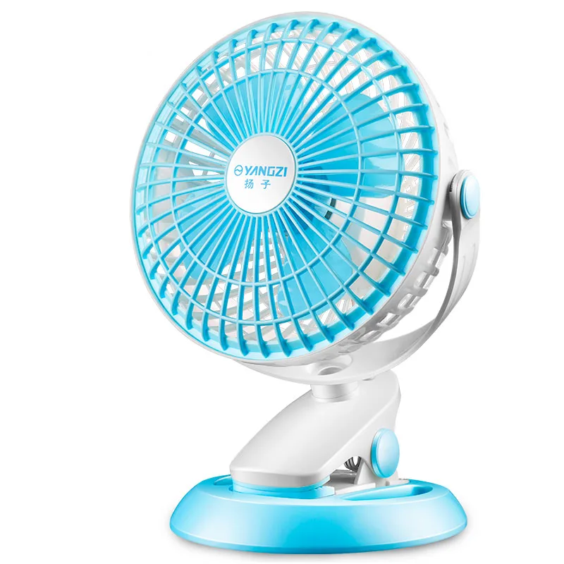 3W 5V Small Fans 360 Degree Adjustable Portable USB 2 Speed Adjustable Mini FanStudent Dorm Bed