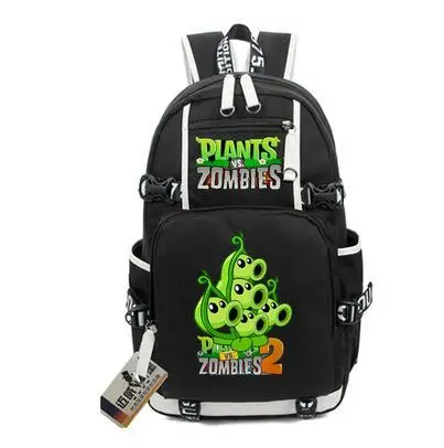Растения против рюкзак «зомби» новые мультфильмы Аниме игры школьный ранец для мужчин и женщин детская дорожная сумка рюкзаки для девочек подростков - Цвет: 17