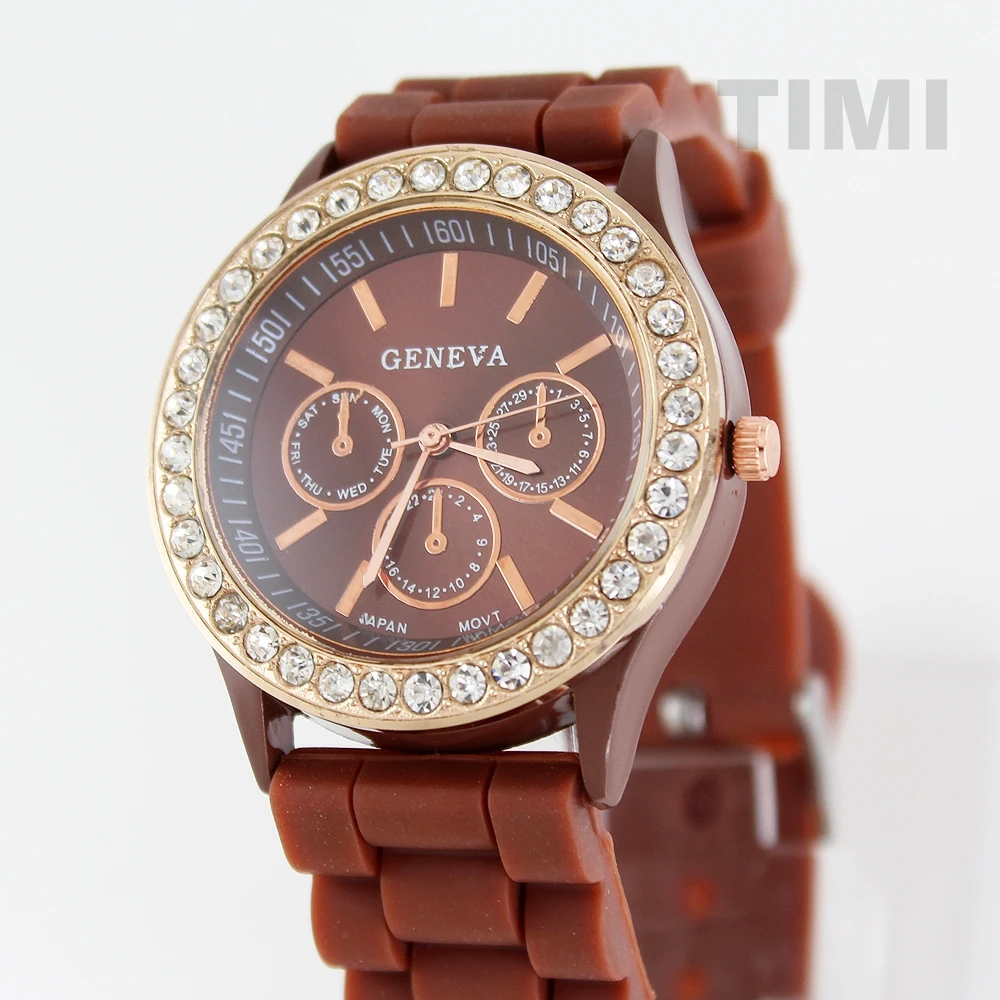 

TIMI 2018 Rhinestone Mirror Shell Fashion Ladies Watch Women Watch Gift Watch C1220