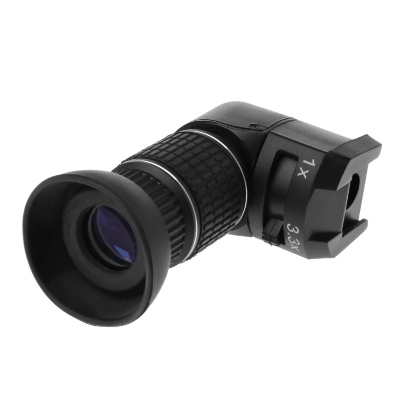

1X - 3.3X Right Angle Viewfinder Adapter For Canon Nikon Pentax Digital Camera