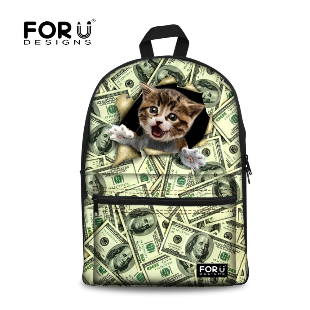 

Women Backpacks for Teenagers Girls Cat Printing,Women's Casual Daypacks for Campus Students School Laptop Bags,Mochila Feminina
