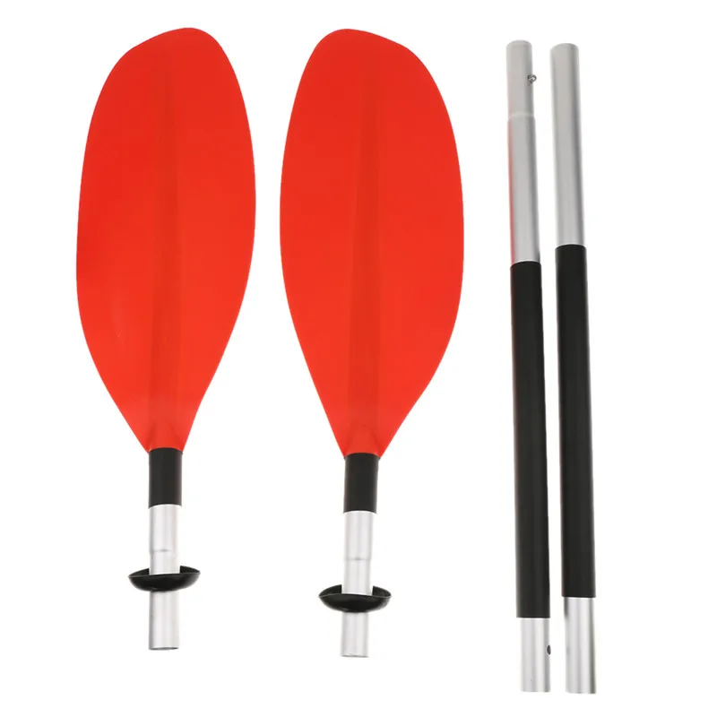 

Detachable Aluminum Rowing Kayak Afloat Oar Rowing Boat Canoe Foldable Paddle Multicolour Paddle Water Slide Sports Accessory