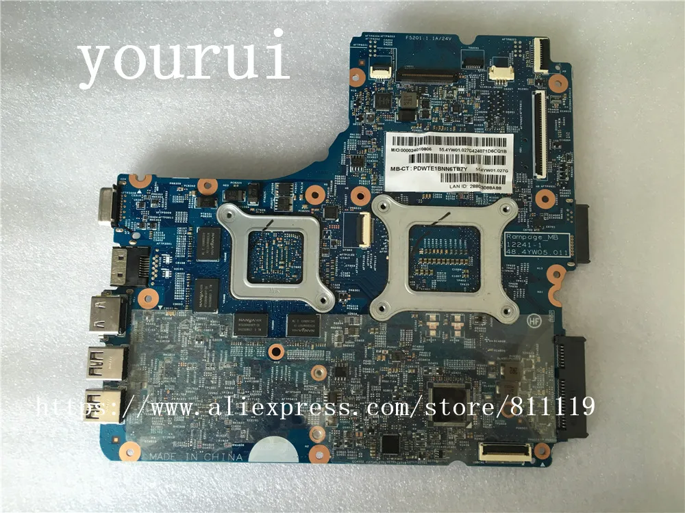 Материнская плата yourui для HP 440 450 470 G1 DDR3 734083 601 501 001. 4yw05. 011 полностью