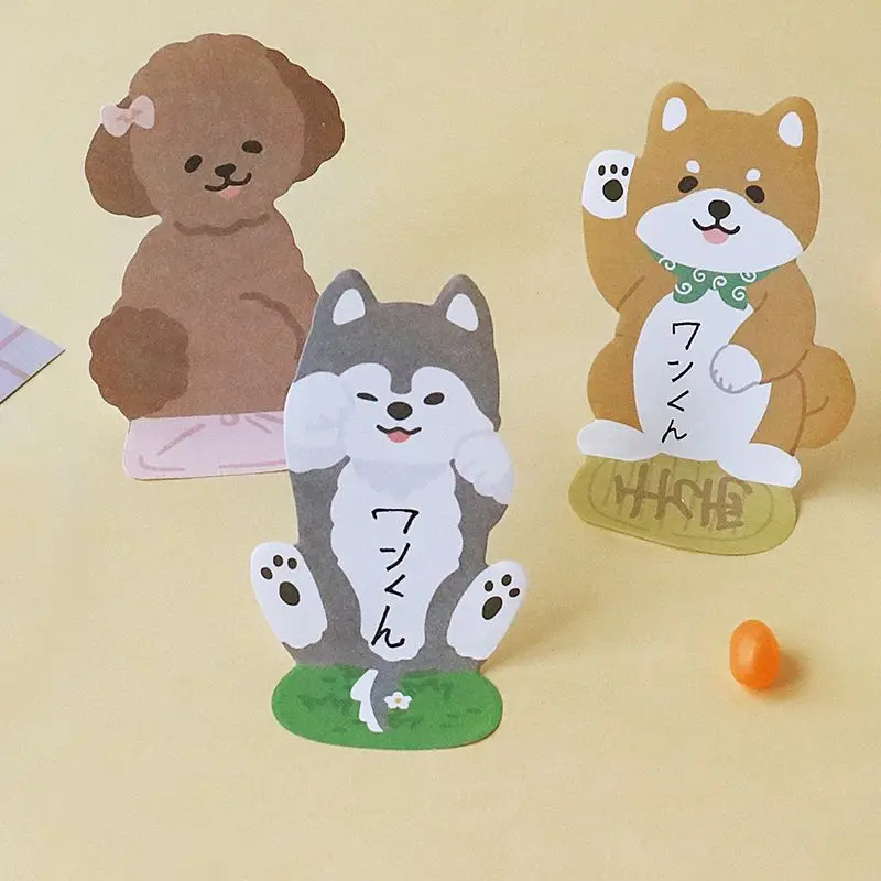 Meow Cat Hello Dog блокнот для заметок N Times Sticky Notes Escolar Papelaria стикер Закладка канцелярские товары школьные принадлежности дропшиппинг