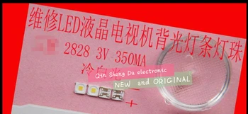 

FOR 100 pcs repairs Samsung 3255 inch LED LCD TV backlight illuminated bar SMD 2828 LED lamp beads 3V