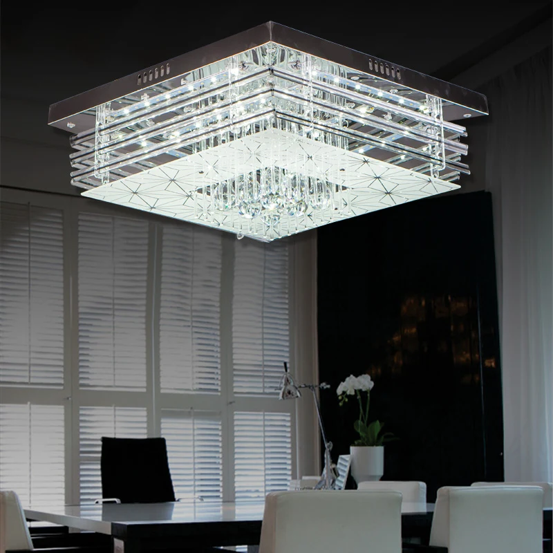 Einfache moderne decken lampe hause rechteckige lampe kronleuchter schlafzimmer lampe wohnzimmer lichter SJ8 moring ya74 kristall lampen Einfache moderne decken lampe hause rechteckige lampe kronleuchter schlafzimmer lampe wohnzimmer lichter SJ8 moring ya74 kristall lampen