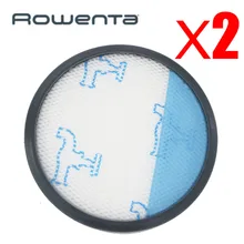 2 uds lavable accesorios para aspiradoras a filtros de polvo Hepa filtro separador para Rowenta Compact Cyclonic-rs-rt900574