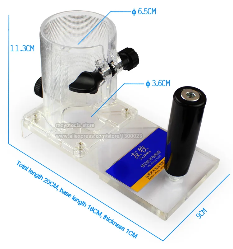 Универсальный электрический триммер Набор маршрутизатор 350 Вт Деревообработка резак края и обрезки 1/4''