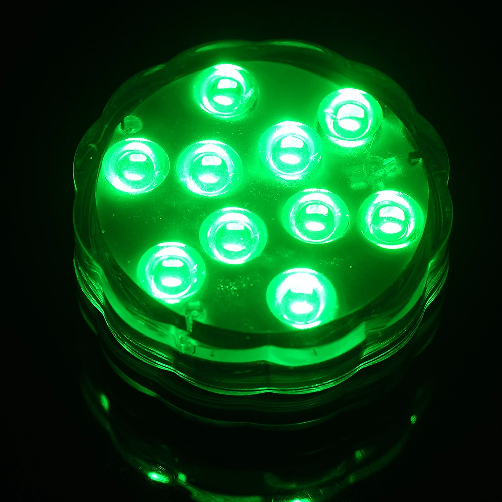 Светодиодная подсветка для дайвинга с дистанционным управлением Водонепроницаемая свеча с дистанционным управлением без аккумулятора