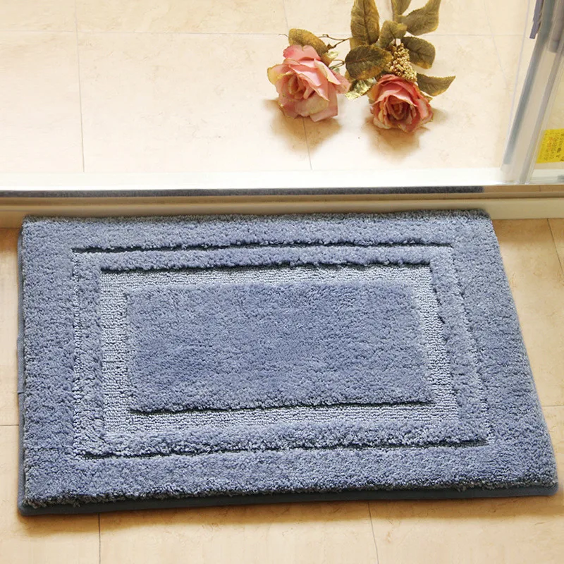 

Super Thicken Bathroom Carpets Microfiber Bath Mat Water Absorption Doormat For Shower Room Bathroom Floor Mat Toilet Feet Rugs