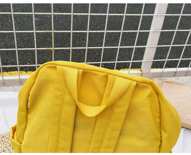 Menghuo Simple Style Net Backpack Women Backpacks for Teenage Girls School Bags Fashion Vintage Solid Leisure Book Bag Mochilas (51)