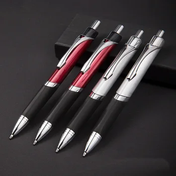 

FGHGF 1 Pc Core Metal Ballpoint Pen Rotating Metal Old Oil Pen School Stationery Multicolor Free Shipping