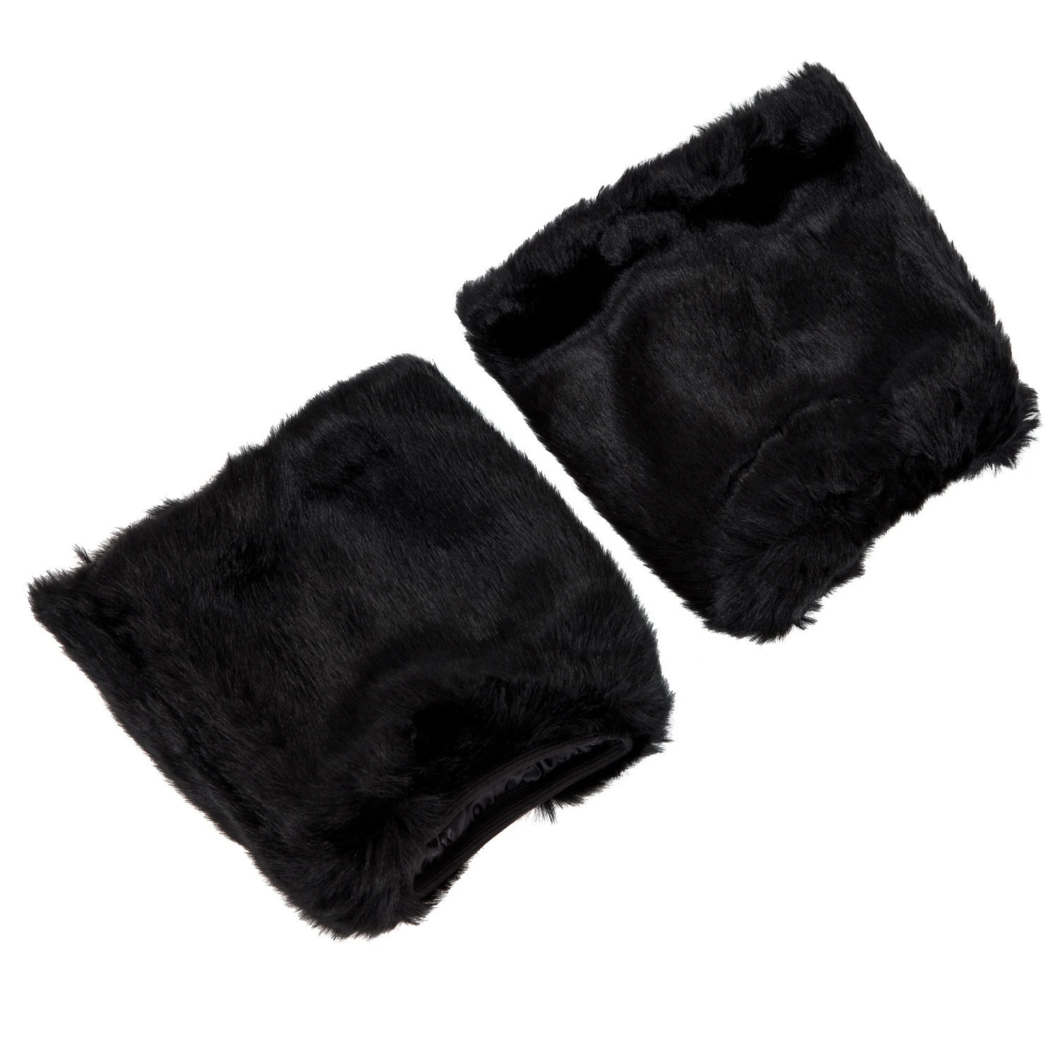 Fluffies Fluffy Furry Leg Warmers Boots Covers Rave Furries Blackboots
