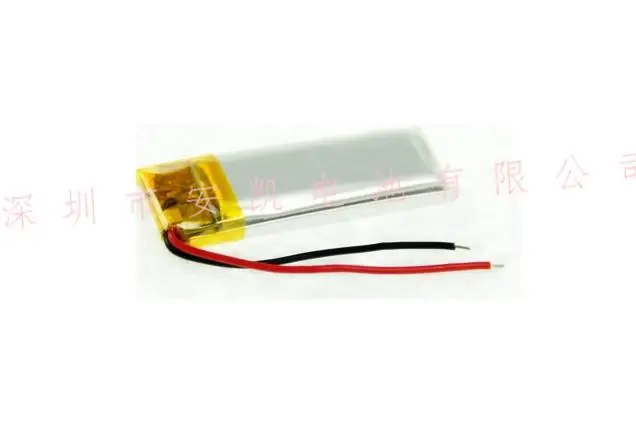 

3.7 V 401230 041230P 110mAh polymer lithium battery with protection board , used for bluetooth MP3,MP4