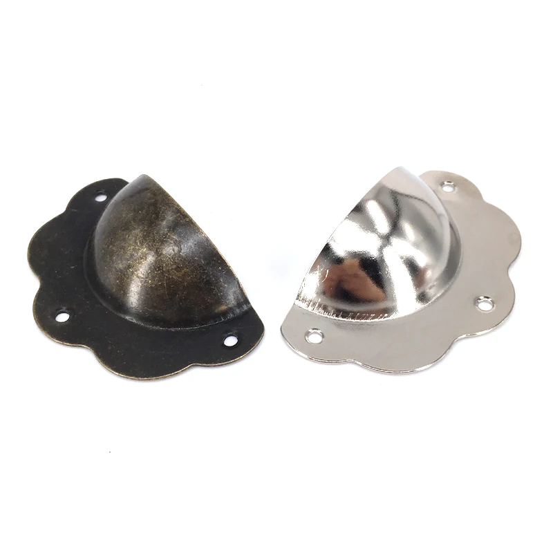 1x Retro Metal Kitchen Drawer Cabinet Door Handle Furniture Knobs Hardware Cupboard Antique Shell Pull Handles 79*41MM | Обустройство