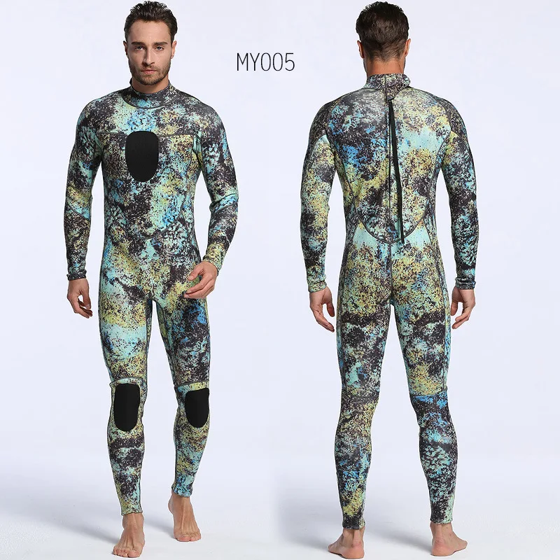 3 мм неопреновый гидрокостюм, цельный и закрытый костюм для дайвинга для мужчин, для подводного плавания, серфинга, подводной охоты размера плюс