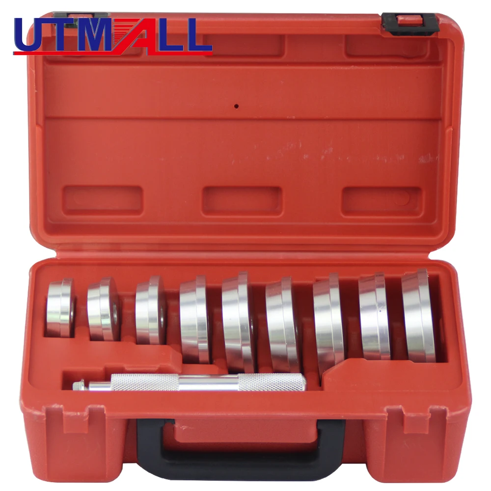 

Professional Universal 10PCS Bearing Installer & Remover Bearing And Seal Drive Tool Set