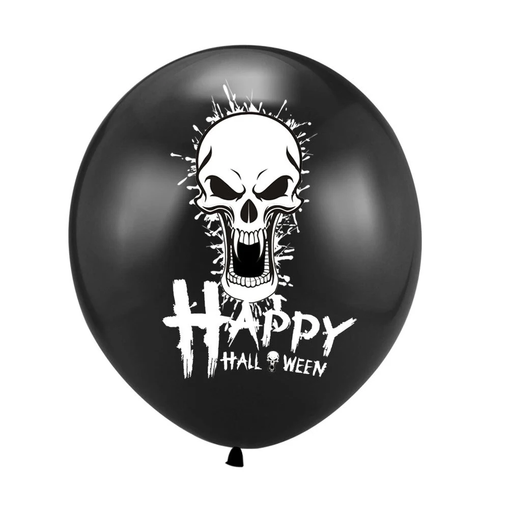 Йориу 15 шт. воздушные шары с черепами воздушный латексный шар Тыква Хэллоуин воздушные шары для художественного оформления День Рождения украшения для взрослых