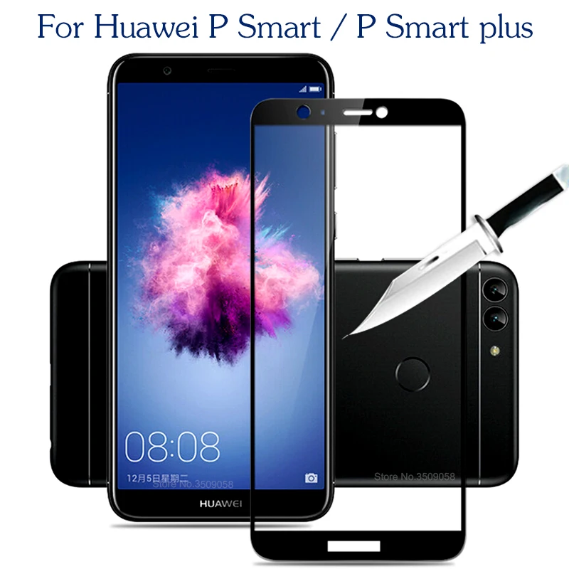 

for huawei p smart fig-lx1 glass for huawei p smart plus tempered glass psmart 2018 p smart 2019 screen protector film cover