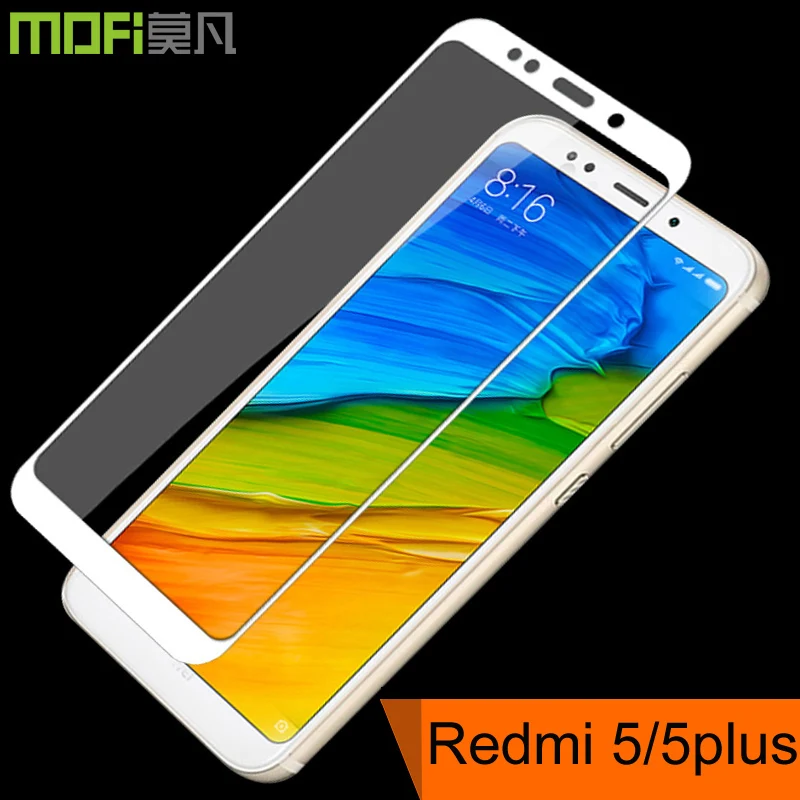 xiaomi redmi 5 plus glass full cover Mofi original redmi 5 phone film xiaomi redmi 5 screen protector xiaomi redmi 5 plus glass