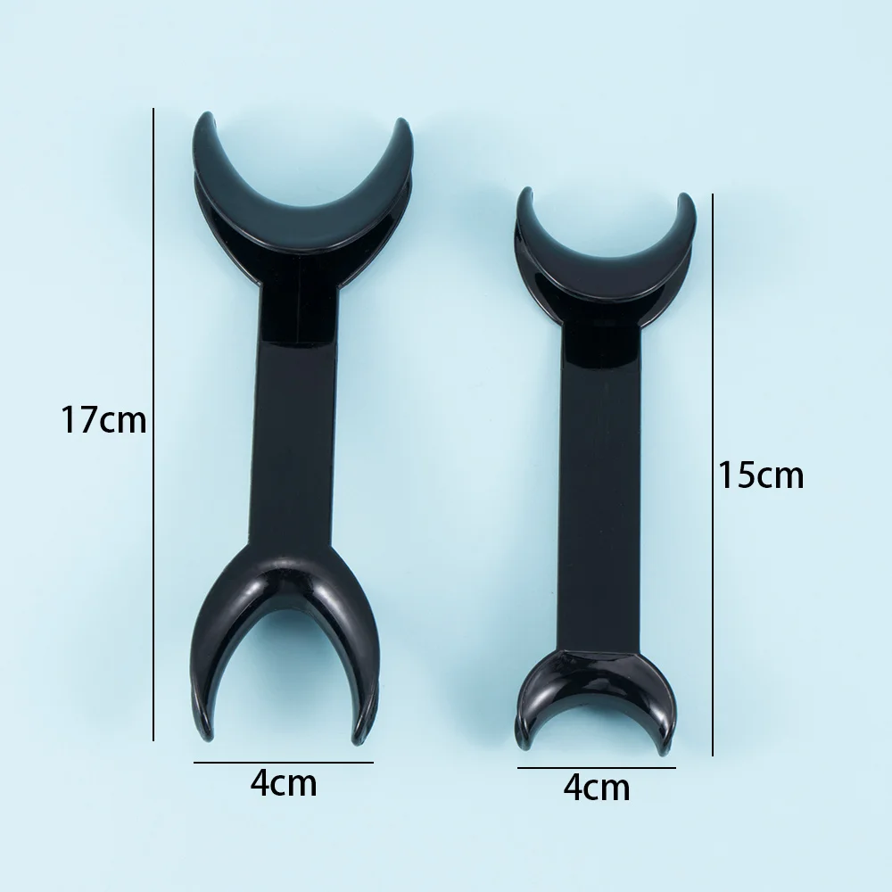 

1PC Black Dental Intraoral Cheek Lip Retractor Orthodontic Double-headed T-Shape Opener Large Small Dental Tool High Quality