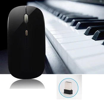 

Hot sale Rechargeable Wireless Mouse Silent USB Optical Mice for Computer PC
