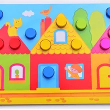 Ручной Захват пластина головоломка доска игрушка раннее образование