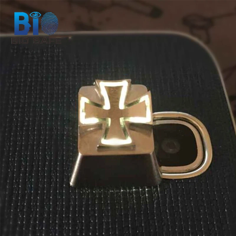 

[HFSECURITY] Backlight Titanium Alloy Cross Mechanical Keyboard Caps Luxury R4 Keycaps