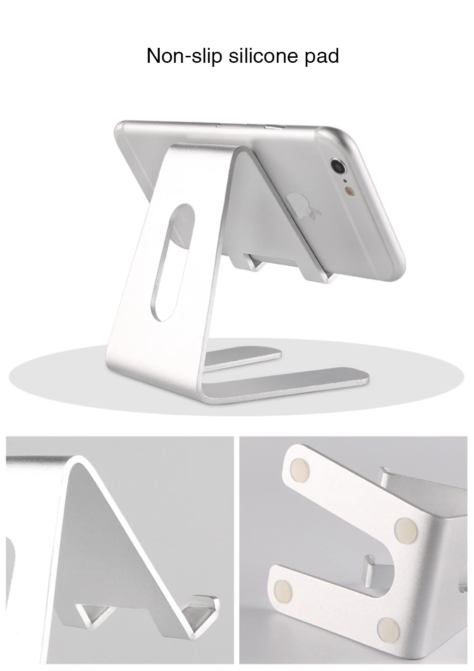 Universal Metal Mobile Phone Stands Holders For iPhone X 7 8 Plus For Samsung S9 Plus For Huawei p20 For Xiaomi Holders Stand  (7)