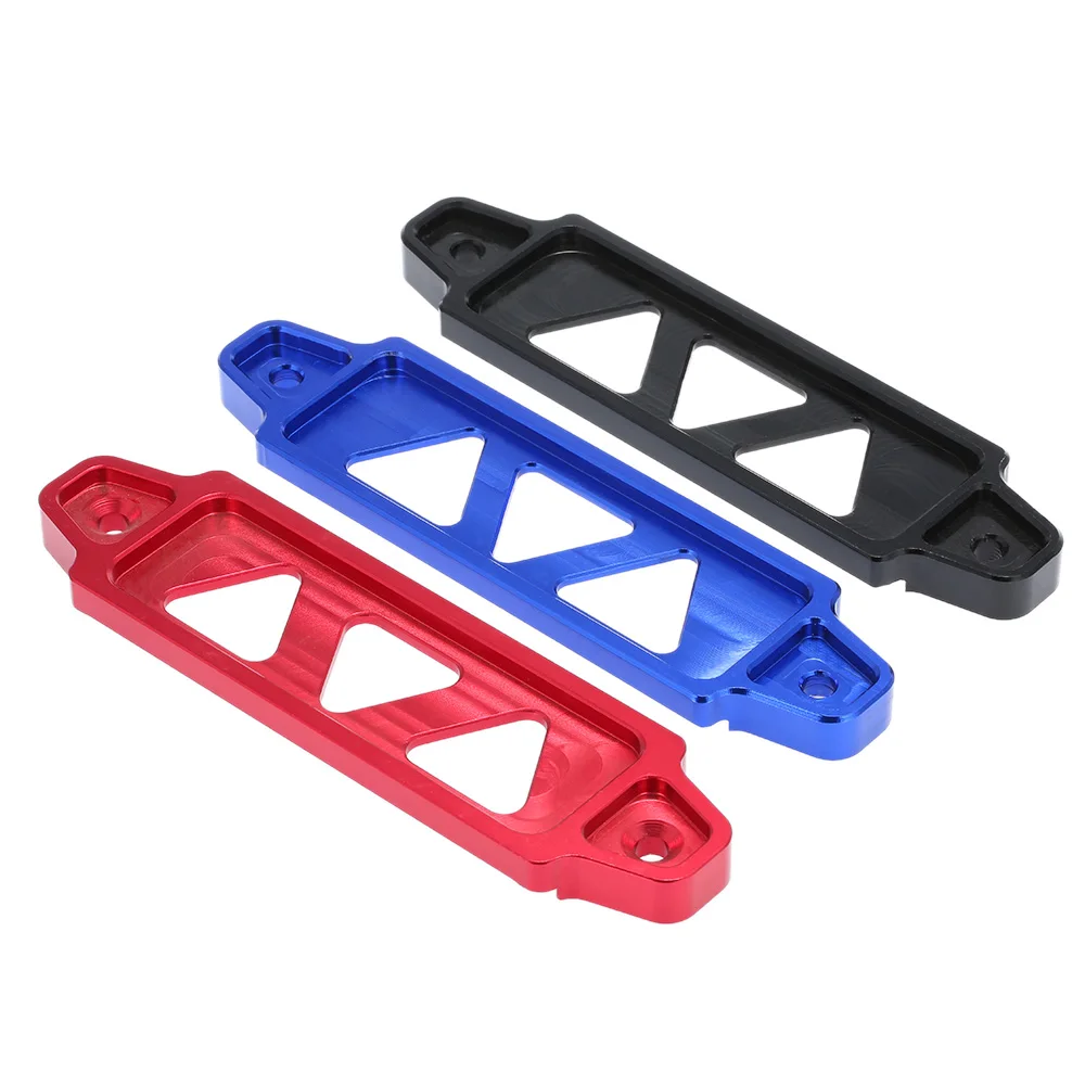 Car Battery Tie Down Brace Aluminum Alloy Mount Bracket Holder Brace Bar Modification Accessory