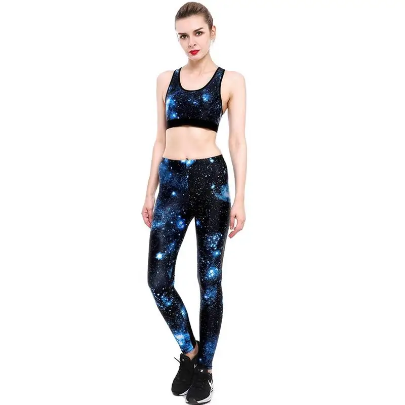 Europe Hot New Women Sexy Sports Bra Gym Yoga Leggings Sport suit Yoga