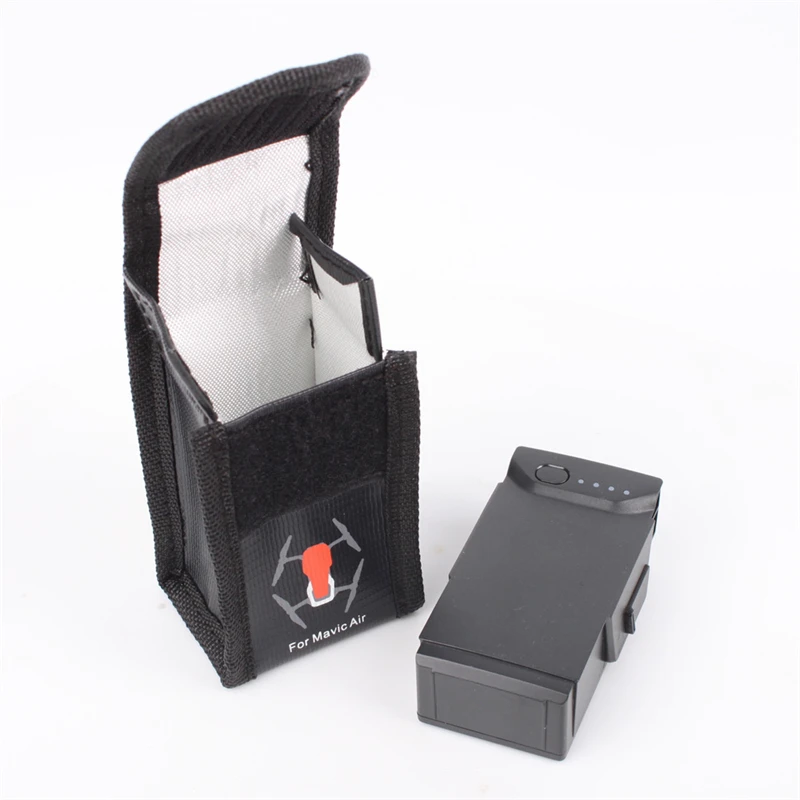 Для DJI MAVIC AIR battery Bag чехол защитный чехол сумка для хранения LiPo Взрывозащищенная безопасная сумка для dji mavic air аксессуар