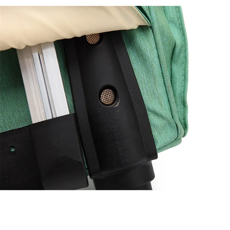 Korean Trolley Case Style Lever Wheel Mummy Travel Bags With Password Lock Baby Outdoor Play Package Manufacturers Wholesale20