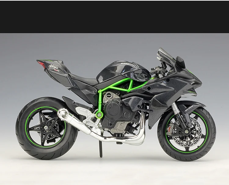 MAISTO 1:12 Kawasaki Ninja H2R H2 R мотоцикл литой металлический велосипед Модель для детей подарки на день рождения